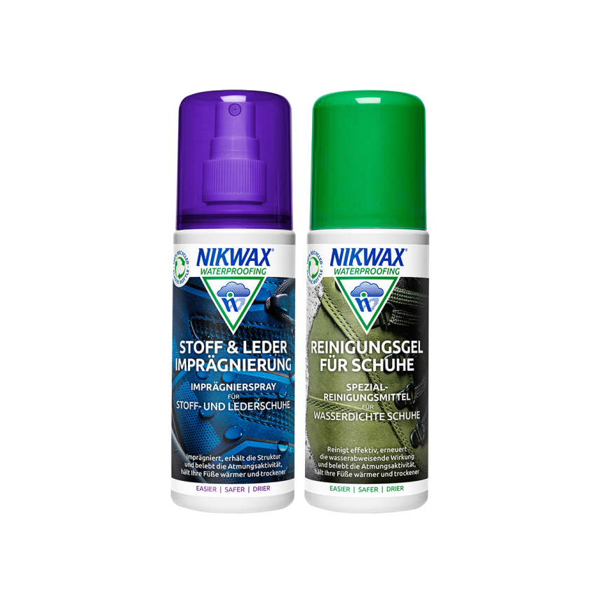 Duo Pack Stoff + Leder/Reinigungsgel